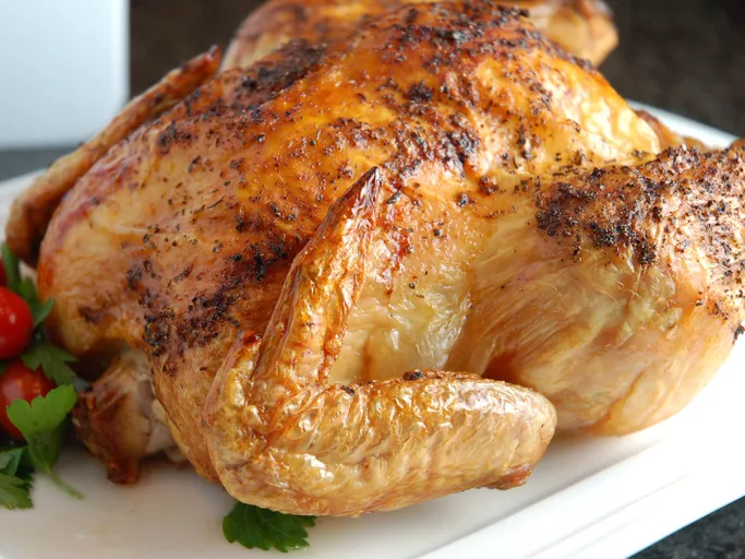 cooked chicken