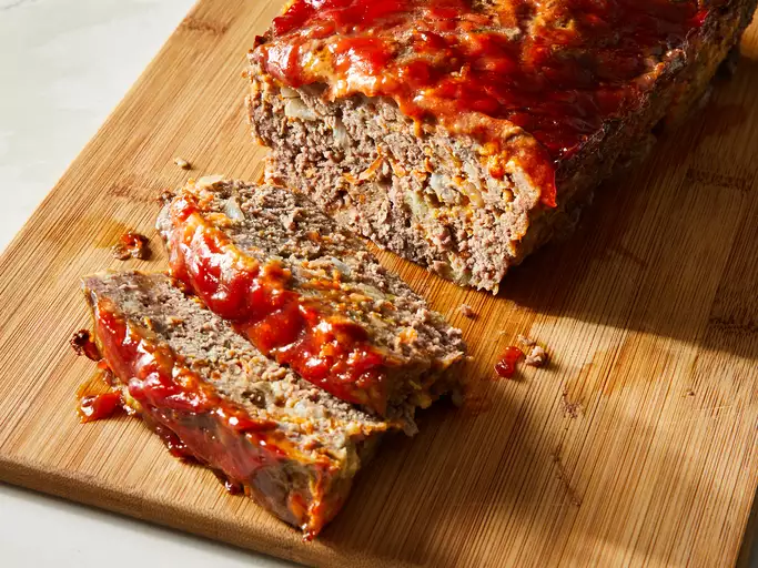 cooked meat loaf